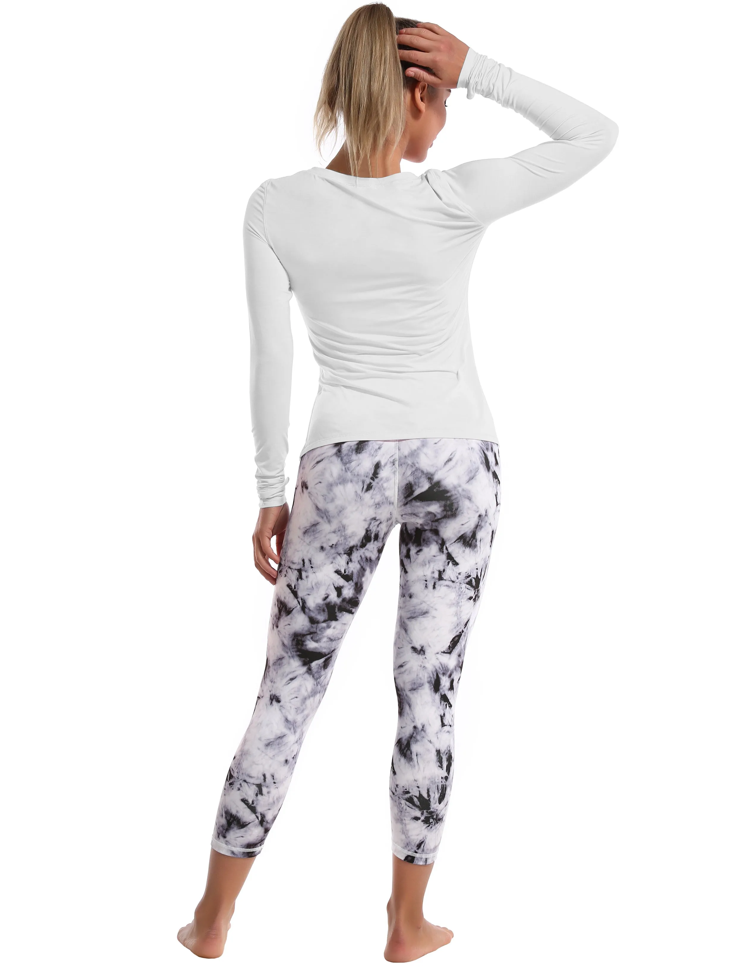 Athlete Long Sleeve Tops lightgray ins_Gym