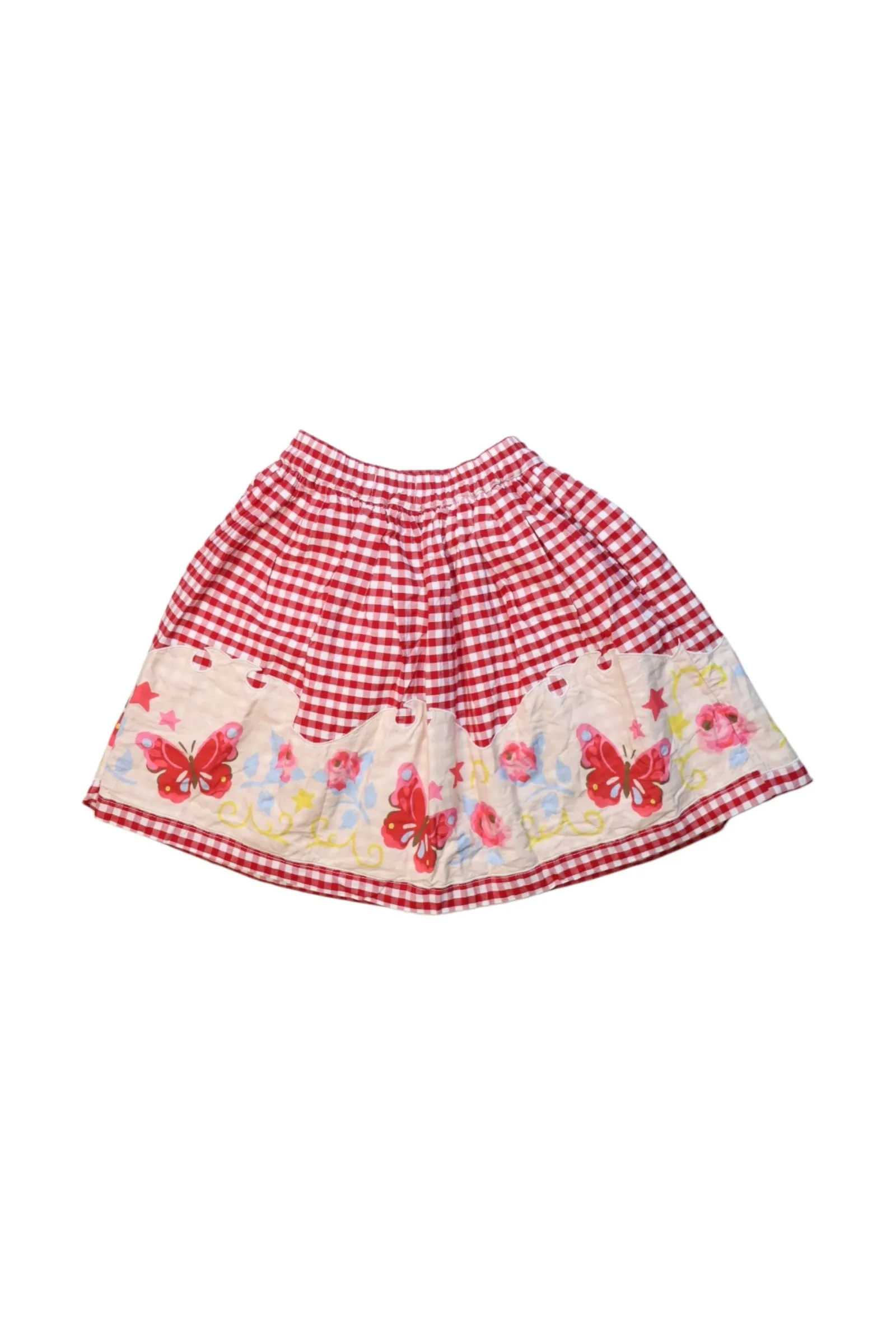 Cath Kidston Floral Checkered Short Skirt 12M-2T