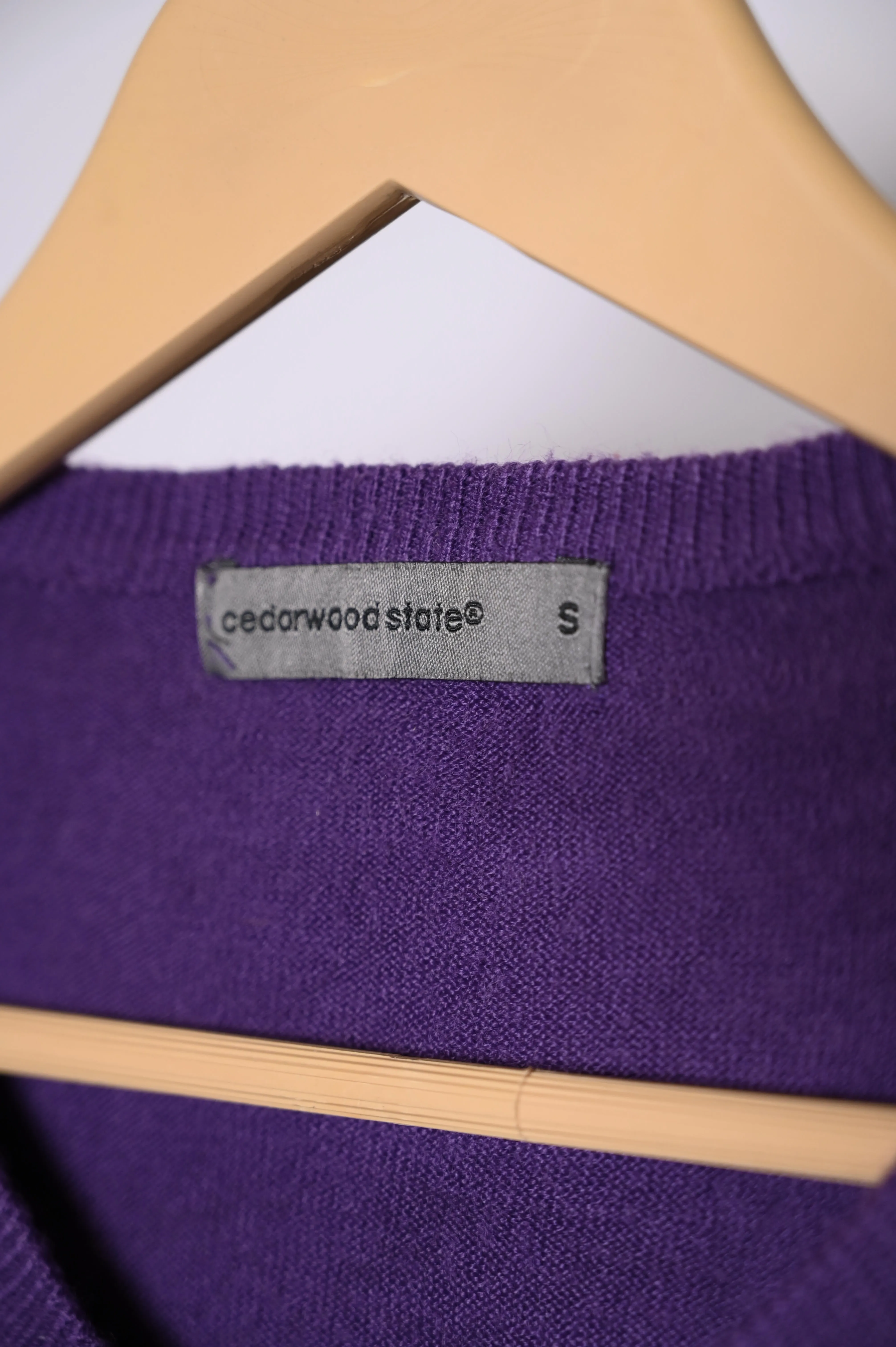 Cedarwood State Purple Sweatshirt - Medium