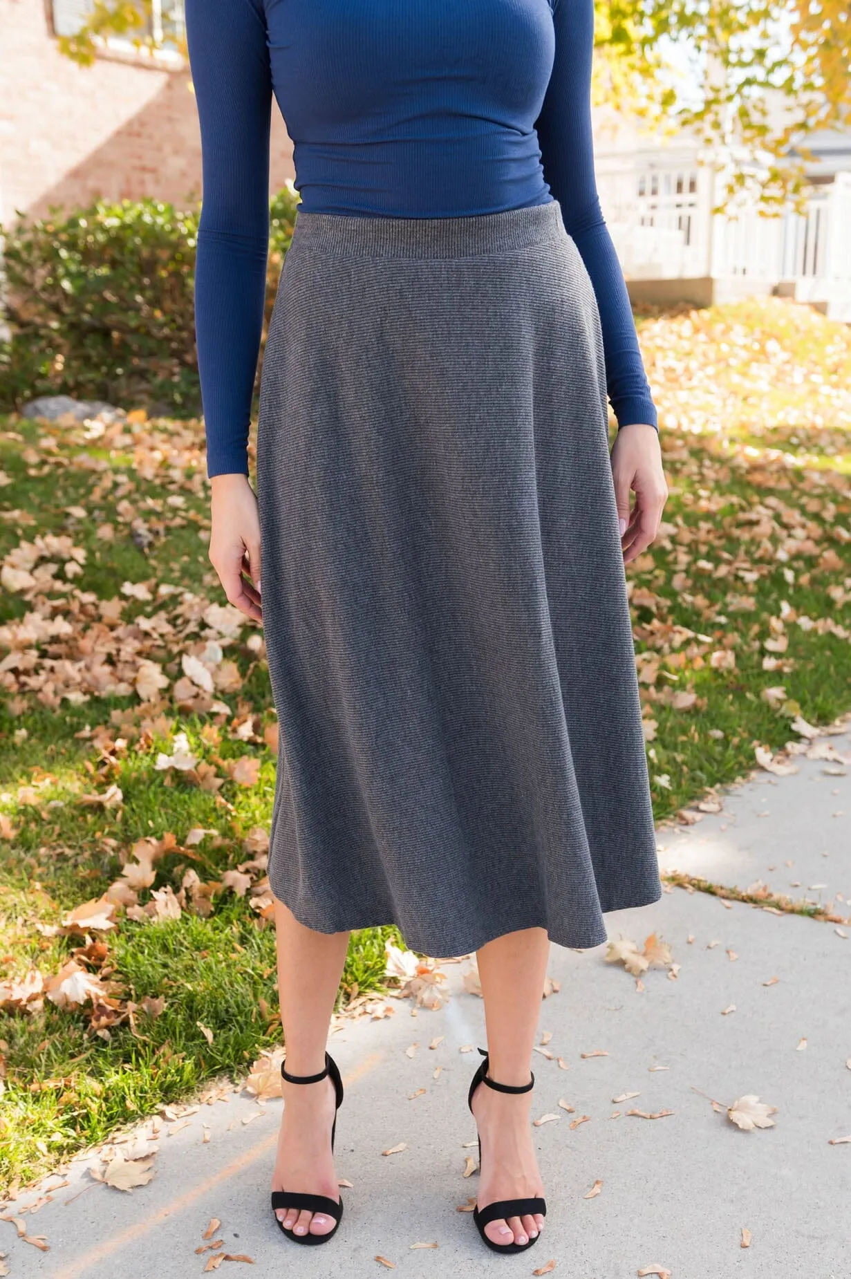Charming As Ever Modest Circle Skirt