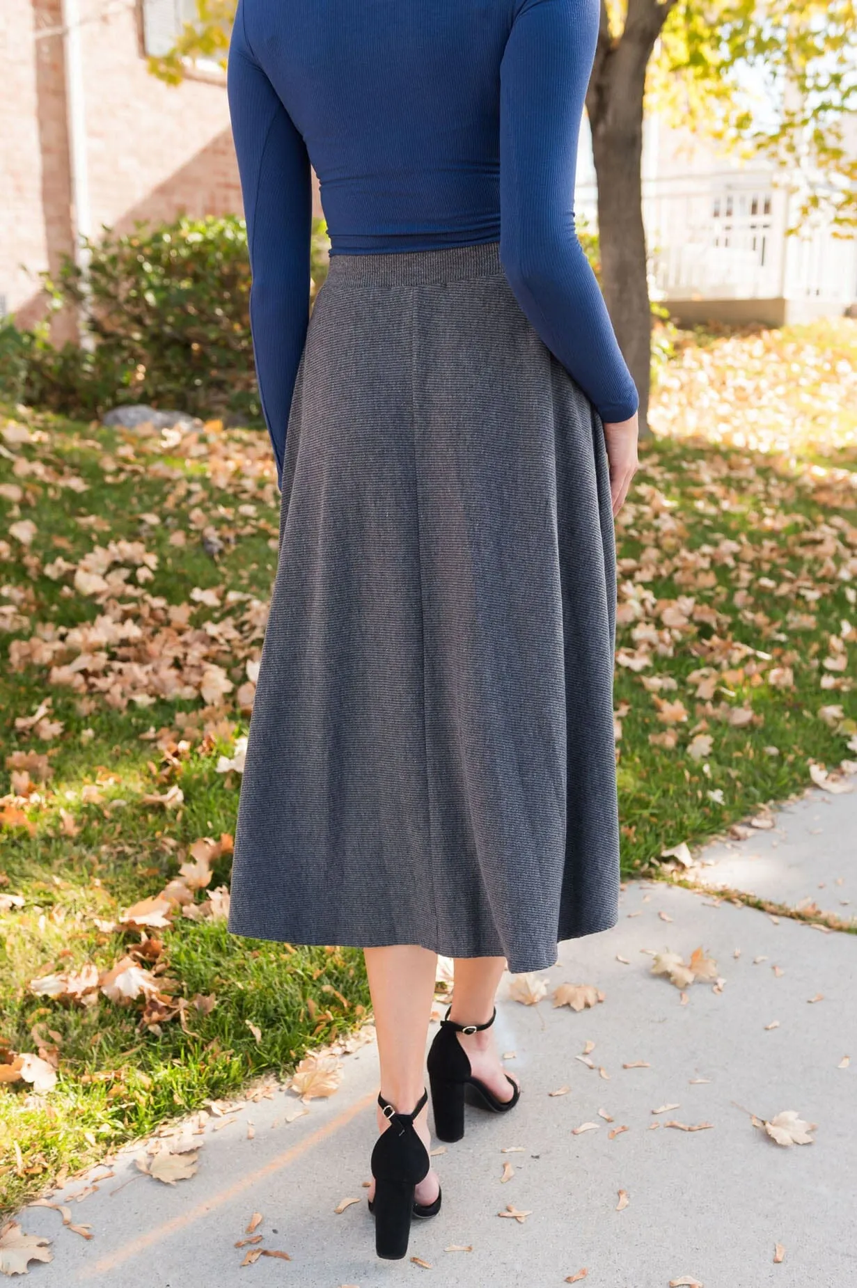 Charming As Ever Modest Circle Skirt