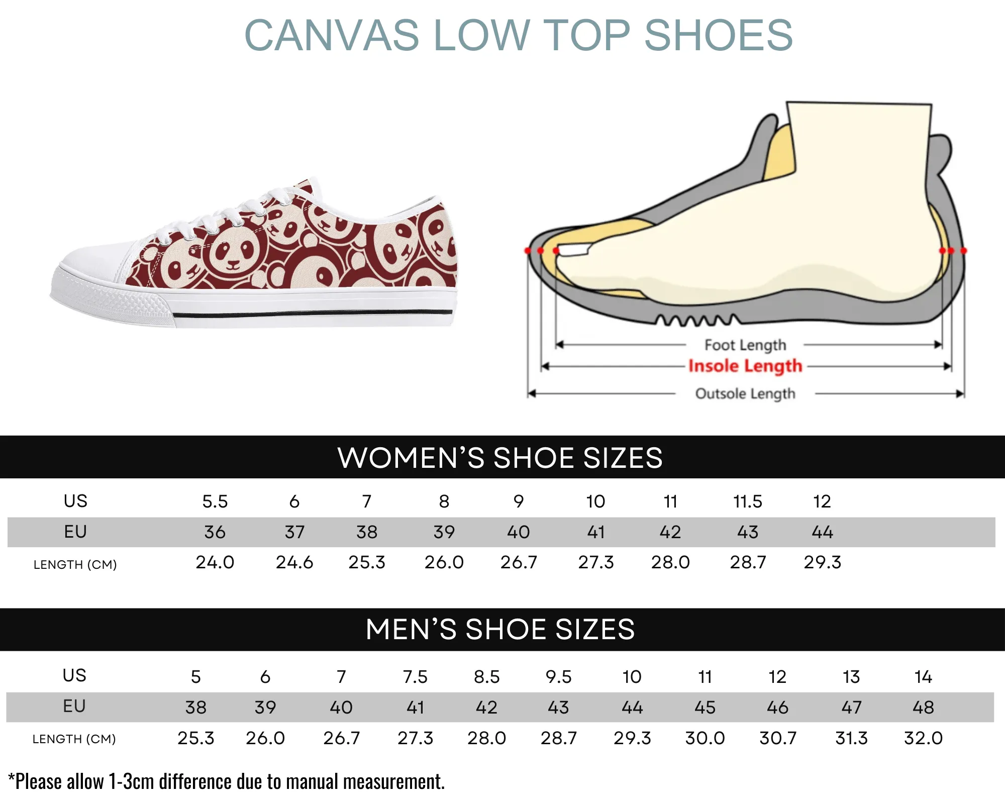 Cocoa Bear Low Tops