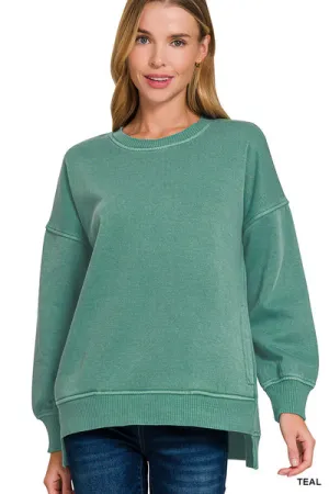 Cozy Teal Sweatshirt