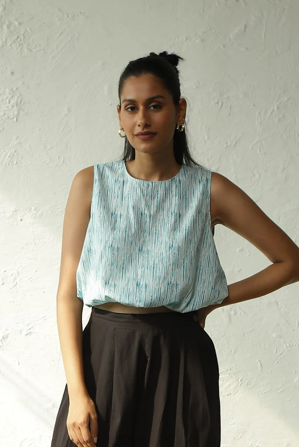 Drizzle Drawstring Top