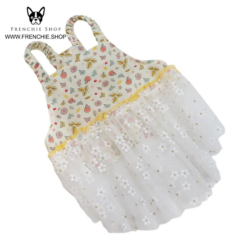 Fruit Skirt Frenchie Summer Dress (W319)