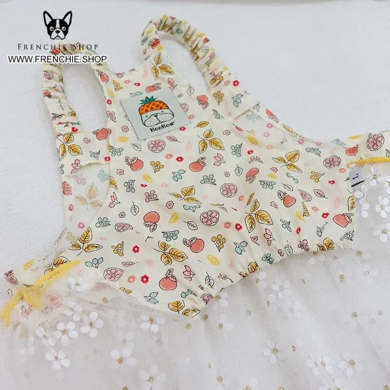 Fruit Skirt Frenchie Summer Dress (W319)
