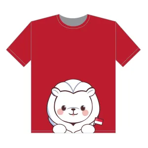 Goldwood x Mr. Merlion Love SG Flag T-Shirt - Adult