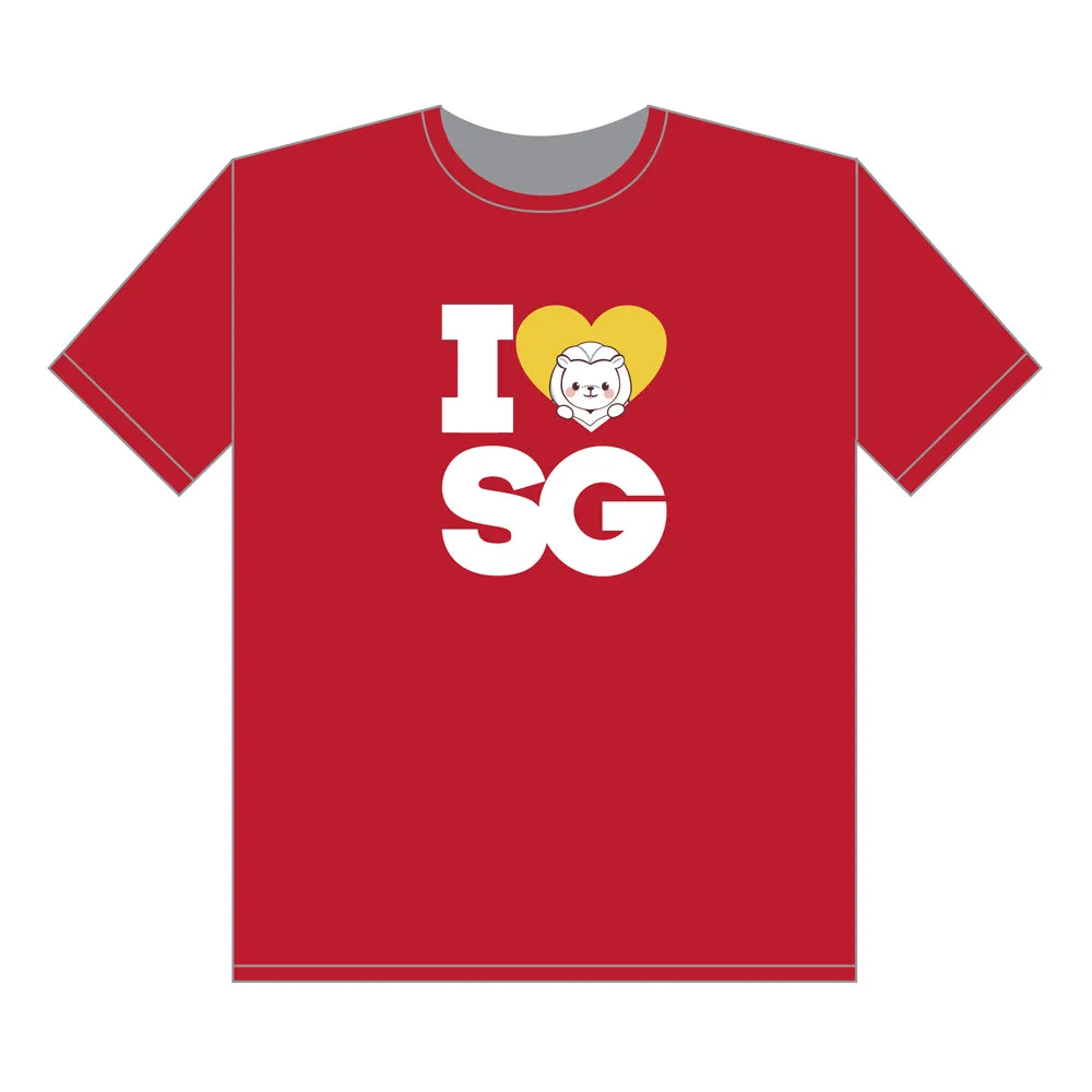 Goldwood x Mr. Merlion Love SG I Love SG T-Shirt - Kids