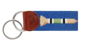 Golf Tees Key Fob