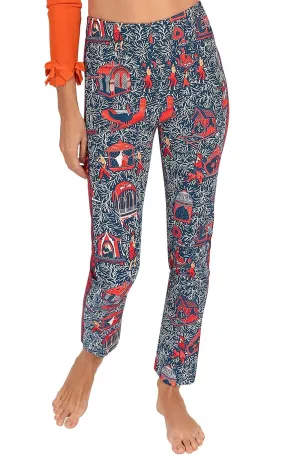 Gretchen Scott 27-Inch Gripeless Pullon - Palanquin Party Classic Pants - Navy*