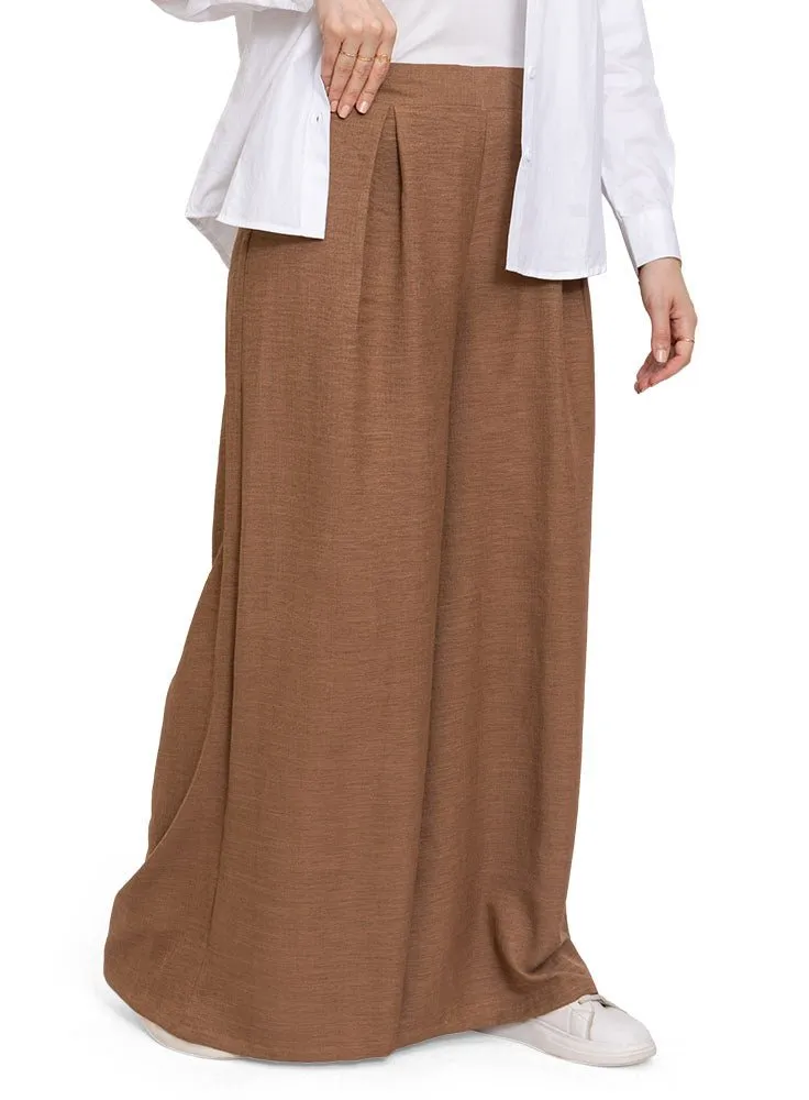 Honey Linen2-Wide Leg