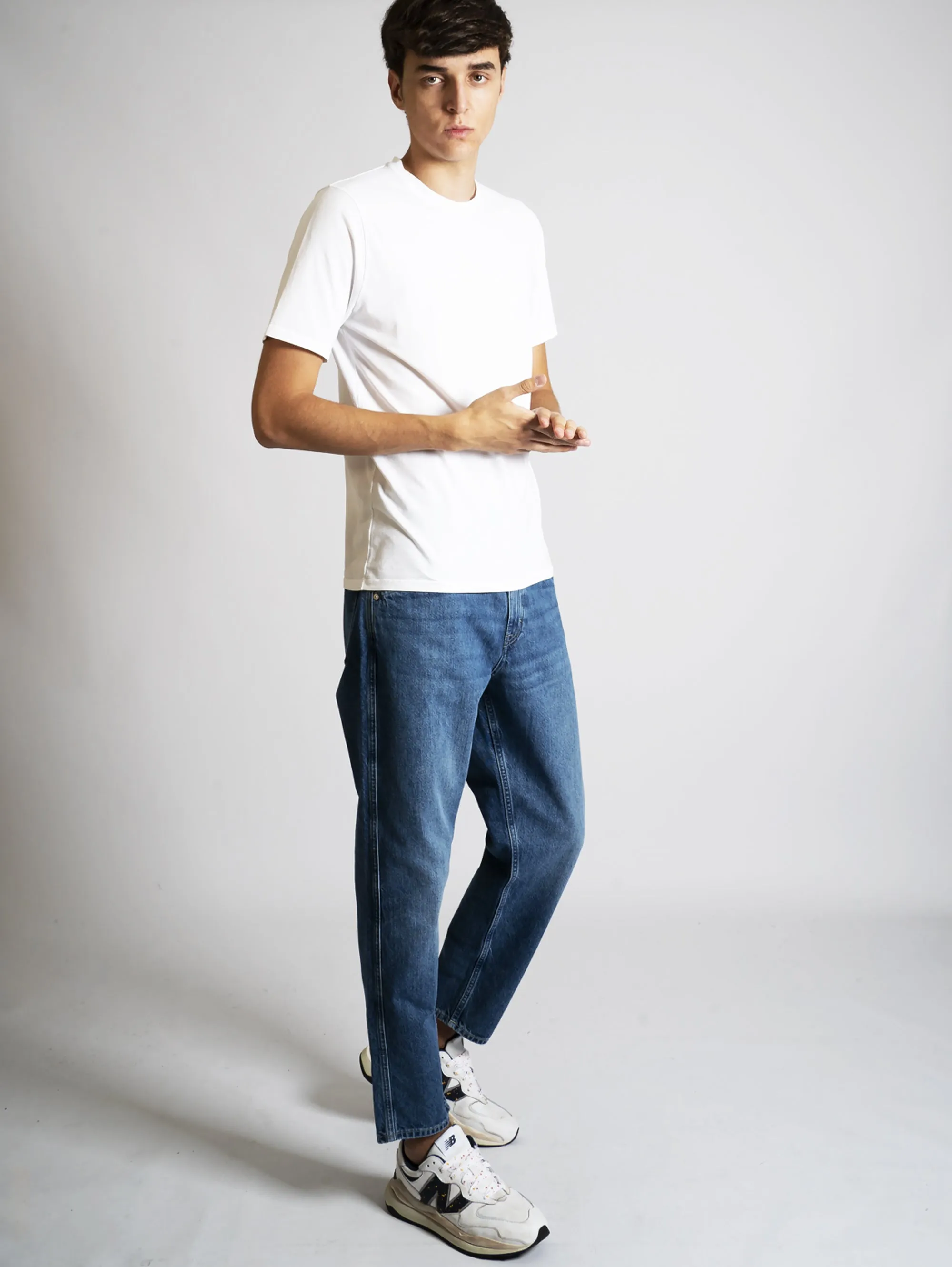 Jeans Relaxed Fit Blu