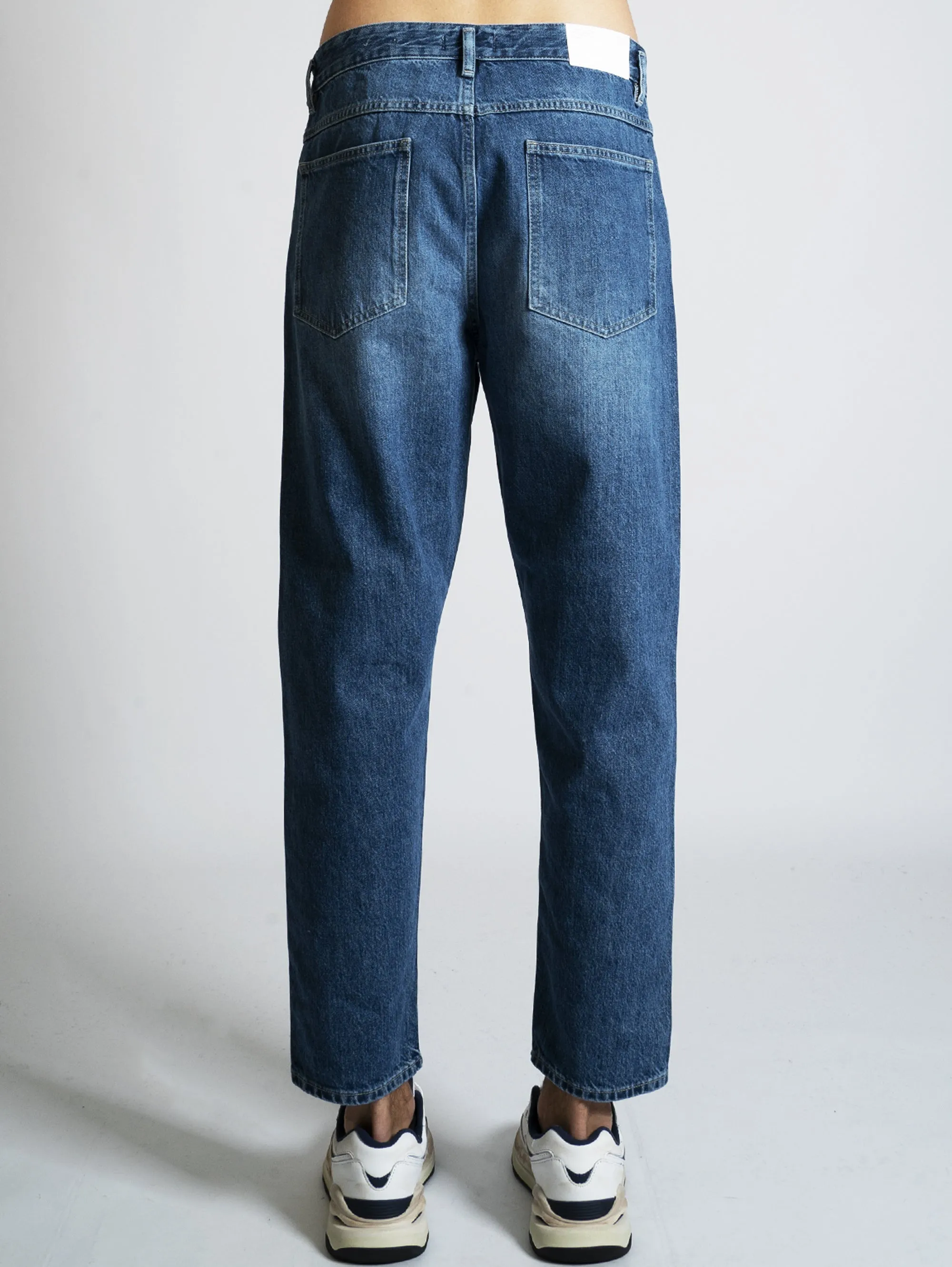 Jeans Relaxed Fit Blu
