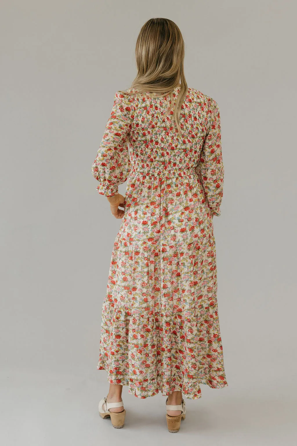 Marisa Dress-Ivory Multi