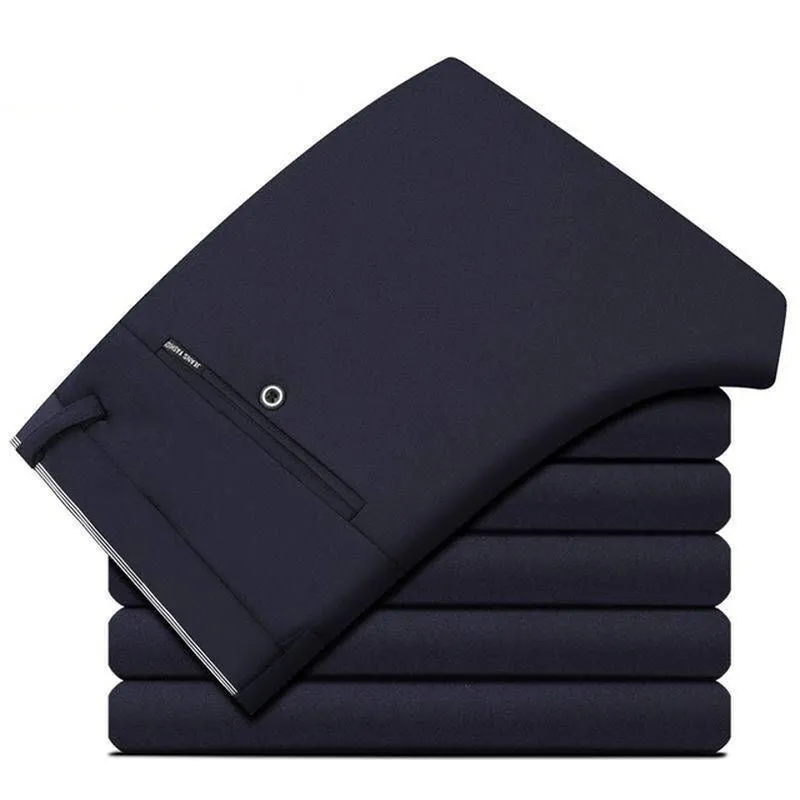 Marrone Wrinkle Resistant Classic Pants
