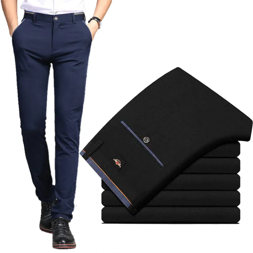 Marrone Wrinkle Resistant Classic Pants