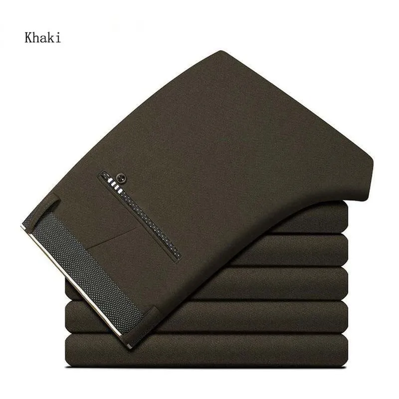 Marrone Wrinkle Resistant Classic Pants