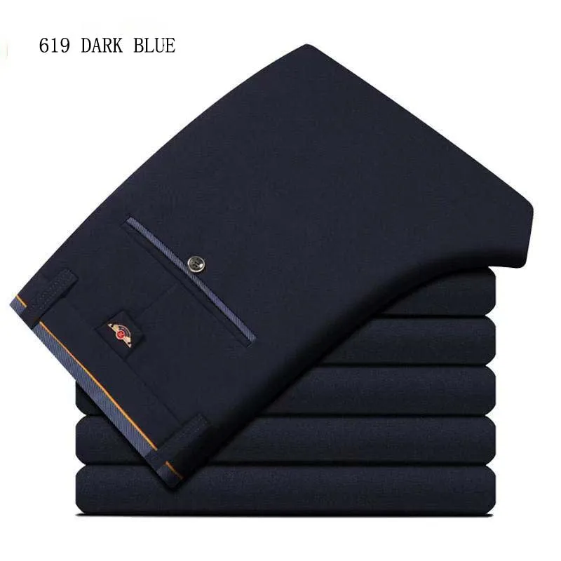 Marrone Wrinkle Resistant Classic Pants