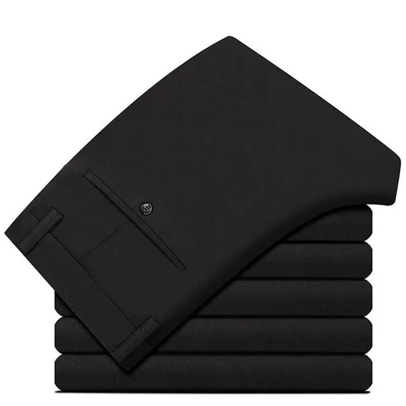 Marrone Wrinkle Resistant Classic Pants