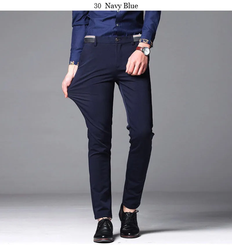 Marrone Wrinkle Resistant Classic Pants