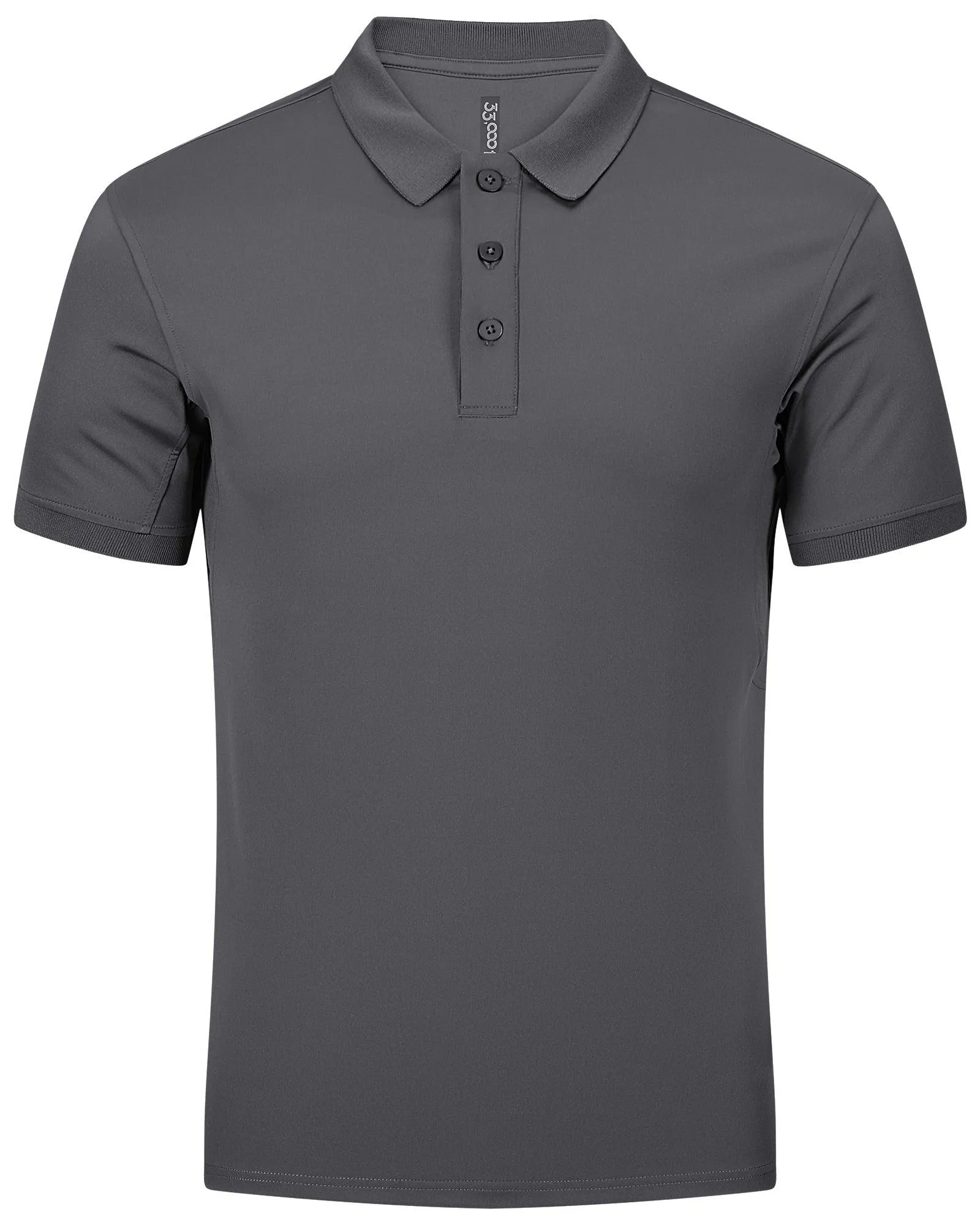 Men's UPF50  Golf Polo Short Sleeve Collared Quick Dry T-Shirt