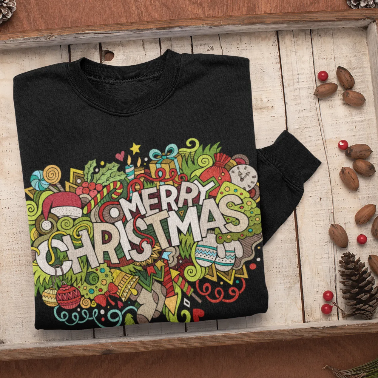 Merry Christmas Sweatshirt, Christmas Trees Shirt, Christmas Tee, Christmas Sweatshirt, Cute Christmas Shirt, Christmas Gift, Christmas Tree