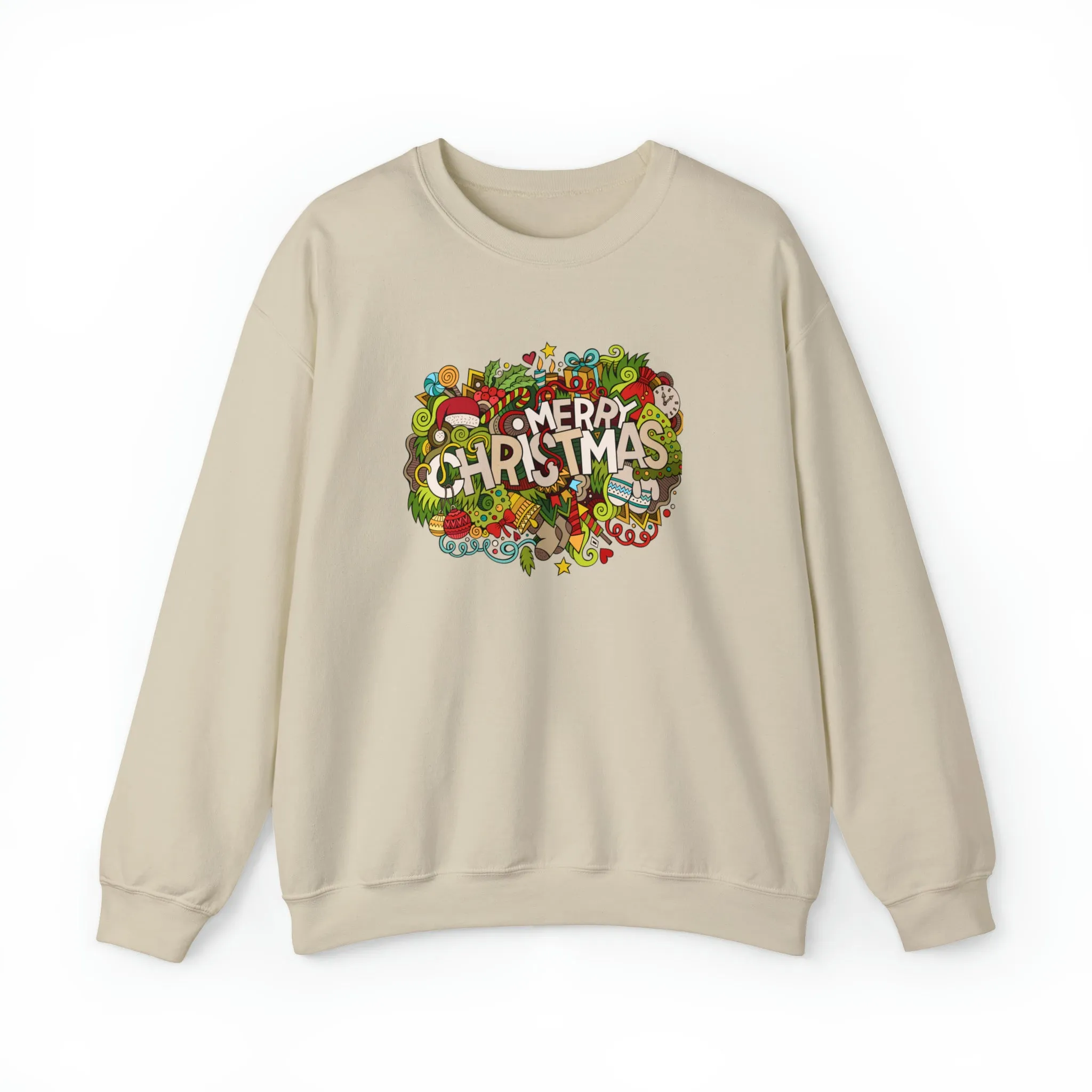Merry Christmas Sweatshirt, Christmas Trees Shirt, Christmas Tee, Christmas Sweatshirt, Cute Christmas Shirt, Christmas Gift, Christmas Tree