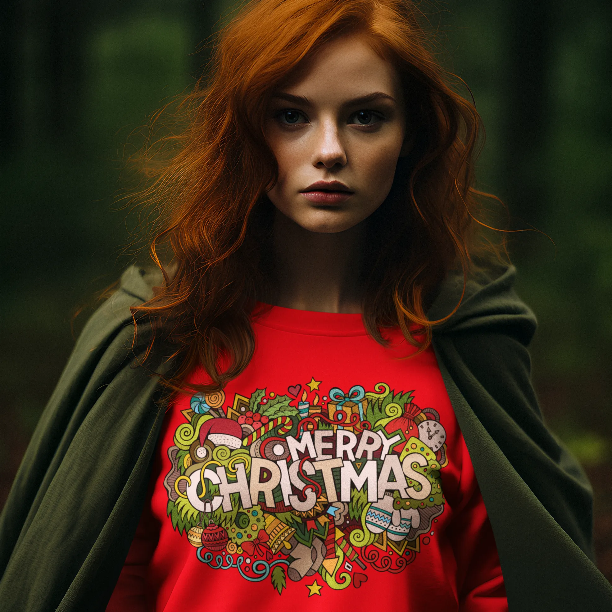 Merry Christmas Sweatshirt, Christmas Trees Shirt, Christmas Tee, Christmas Sweatshirt, Cute Christmas Shirt, Christmas Gift, Christmas Tree