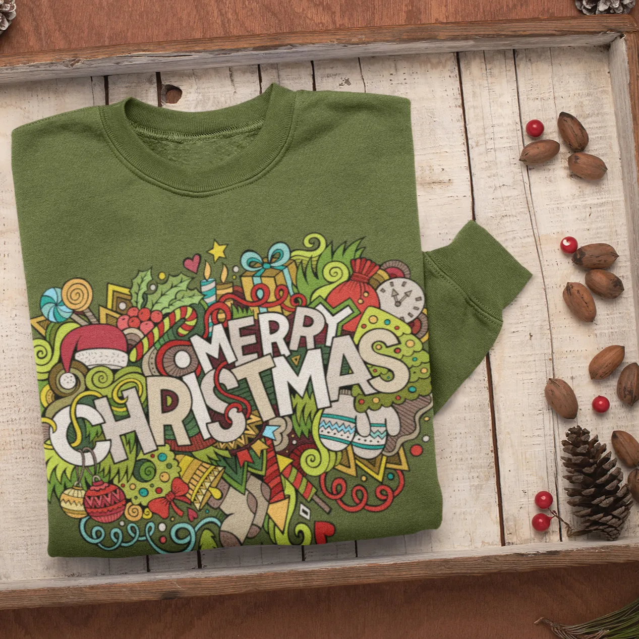 Merry Christmas Sweatshirt, Christmas Trees Shirt, Christmas Tee, Christmas Sweatshirt, Cute Christmas Shirt, Christmas Gift, Christmas Tree