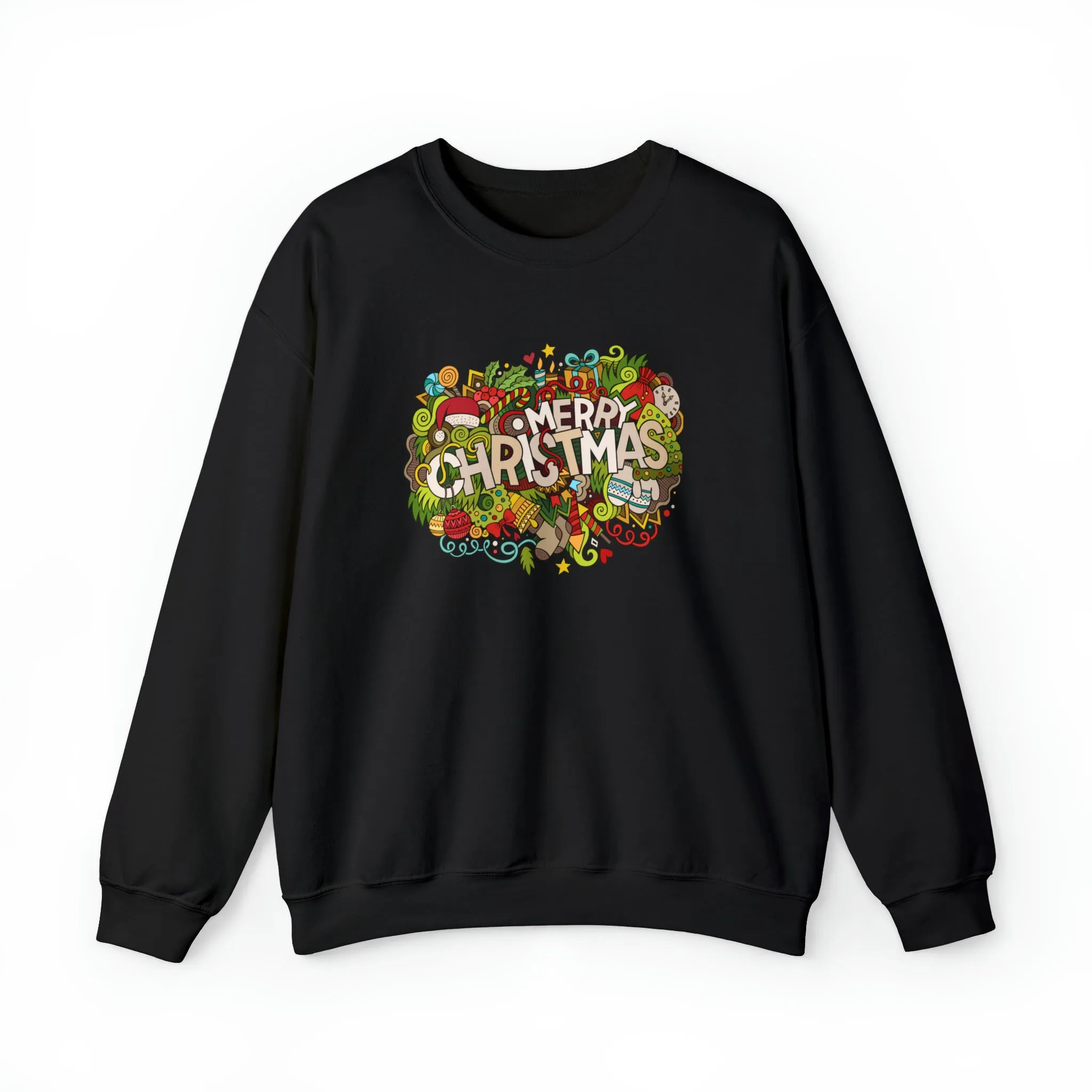 Merry Christmas Sweatshirt, Christmas Trees Shirt, Christmas Tee, Christmas Sweatshirt, Cute Christmas Shirt, Christmas Gift, Christmas Tree