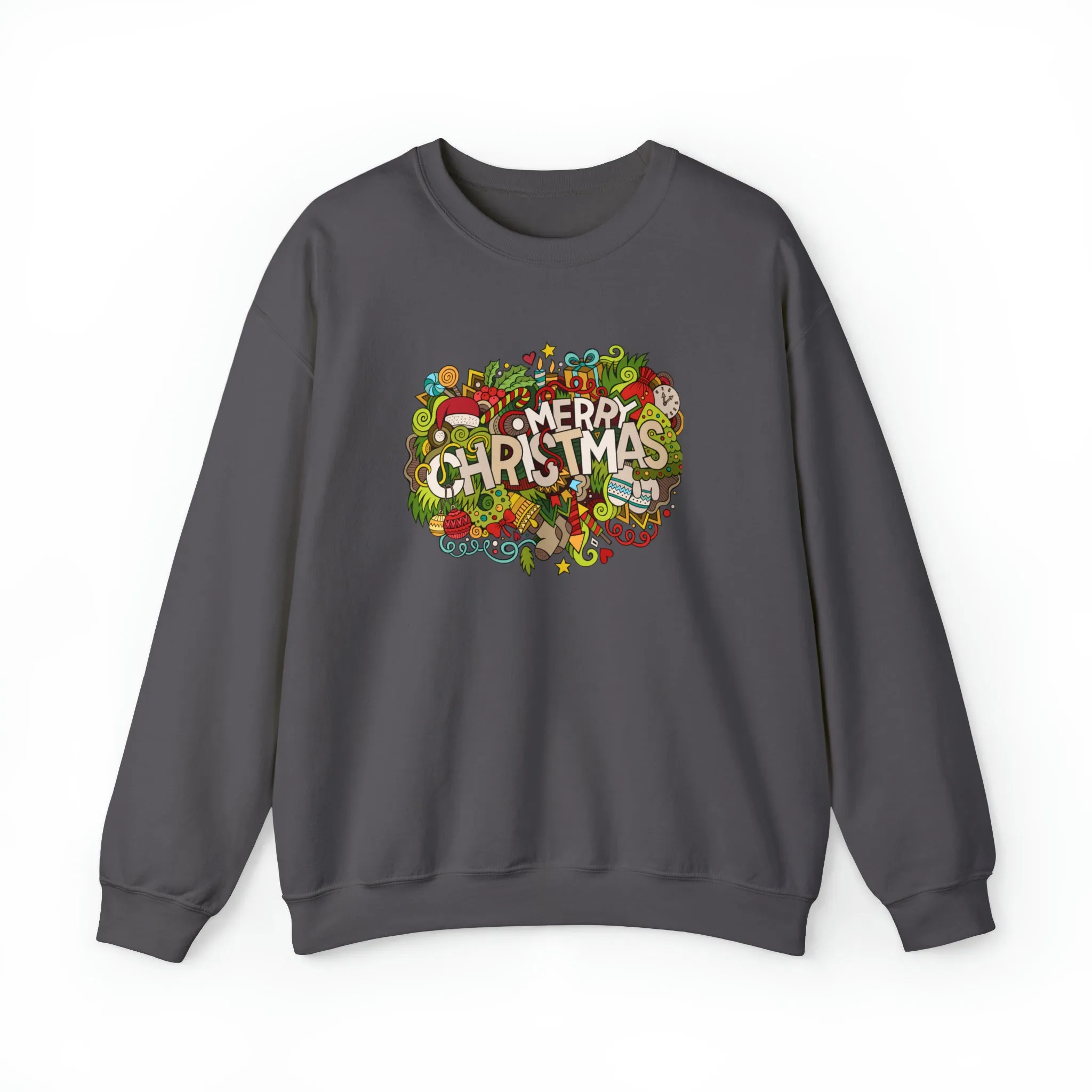 Merry Christmas Sweatshirt, Christmas Trees Shirt, Christmas Tee, Christmas Sweatshirt, Cute Christmas Shirt, Christmas Gift, Christmas Tree