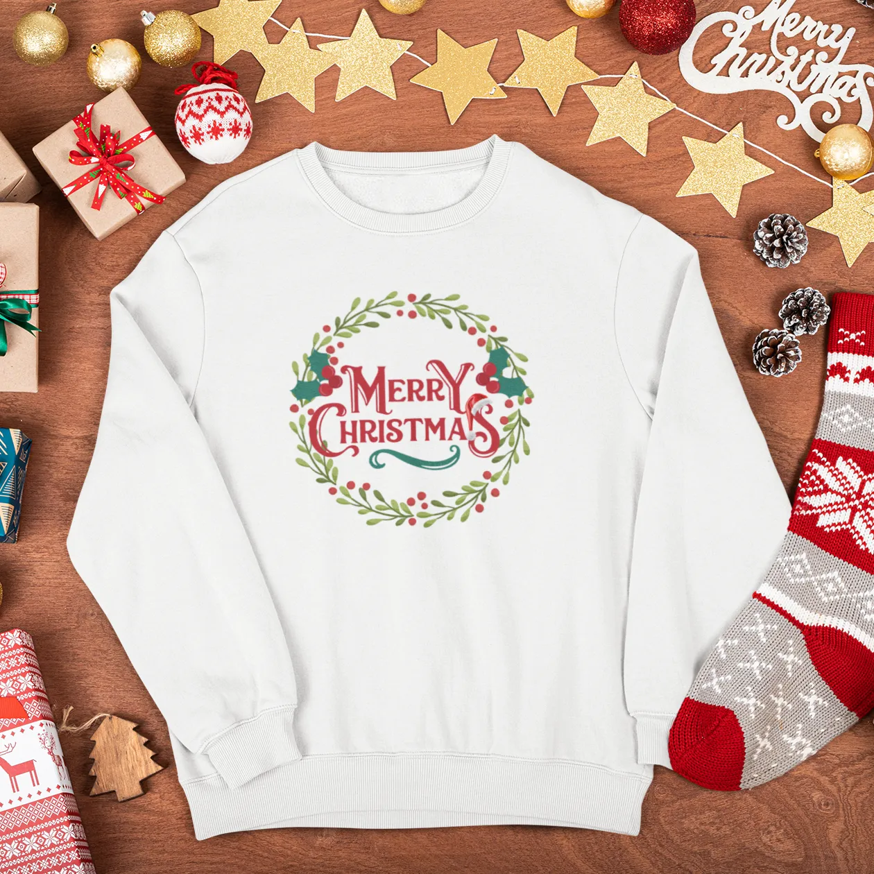 Merry Christmas Sweatshirt, Tis The Season Sweatshirt, Christmas Tis The Season Sweatshirt, Christmas Sweatshirt, Cute Winter Sweatshirt