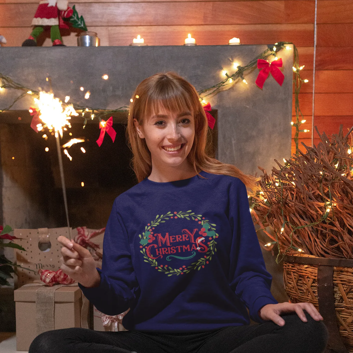 Merry Christmas Sweatshirt, Tis The Season Sweatshirt, Christmas Tis The Season Sweatshirt, Christmas Sweatshirt, Cute Winter Sweatshirt