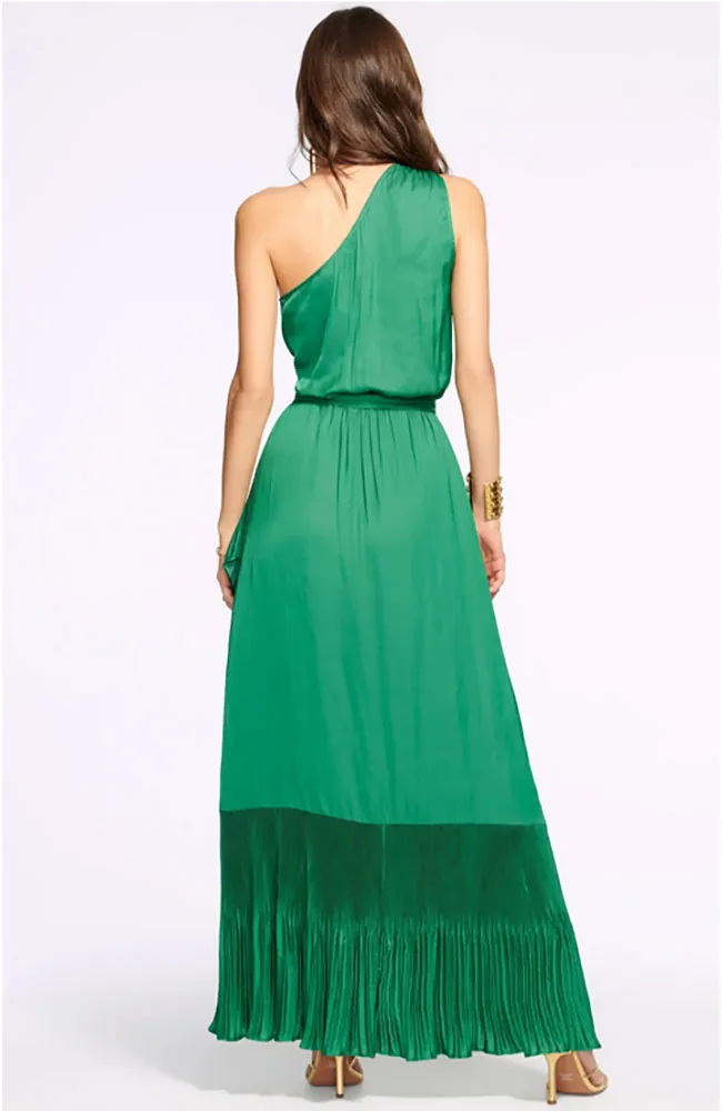 Nadine Dress in Jewel Green