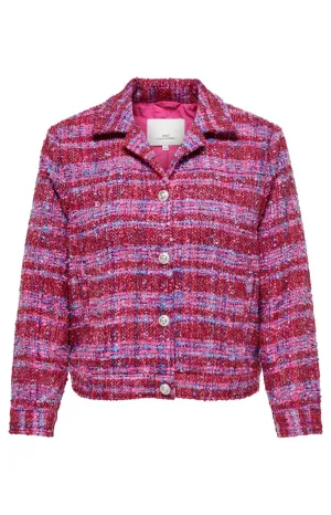 Only Carmakoma Calia Jacket in Pink