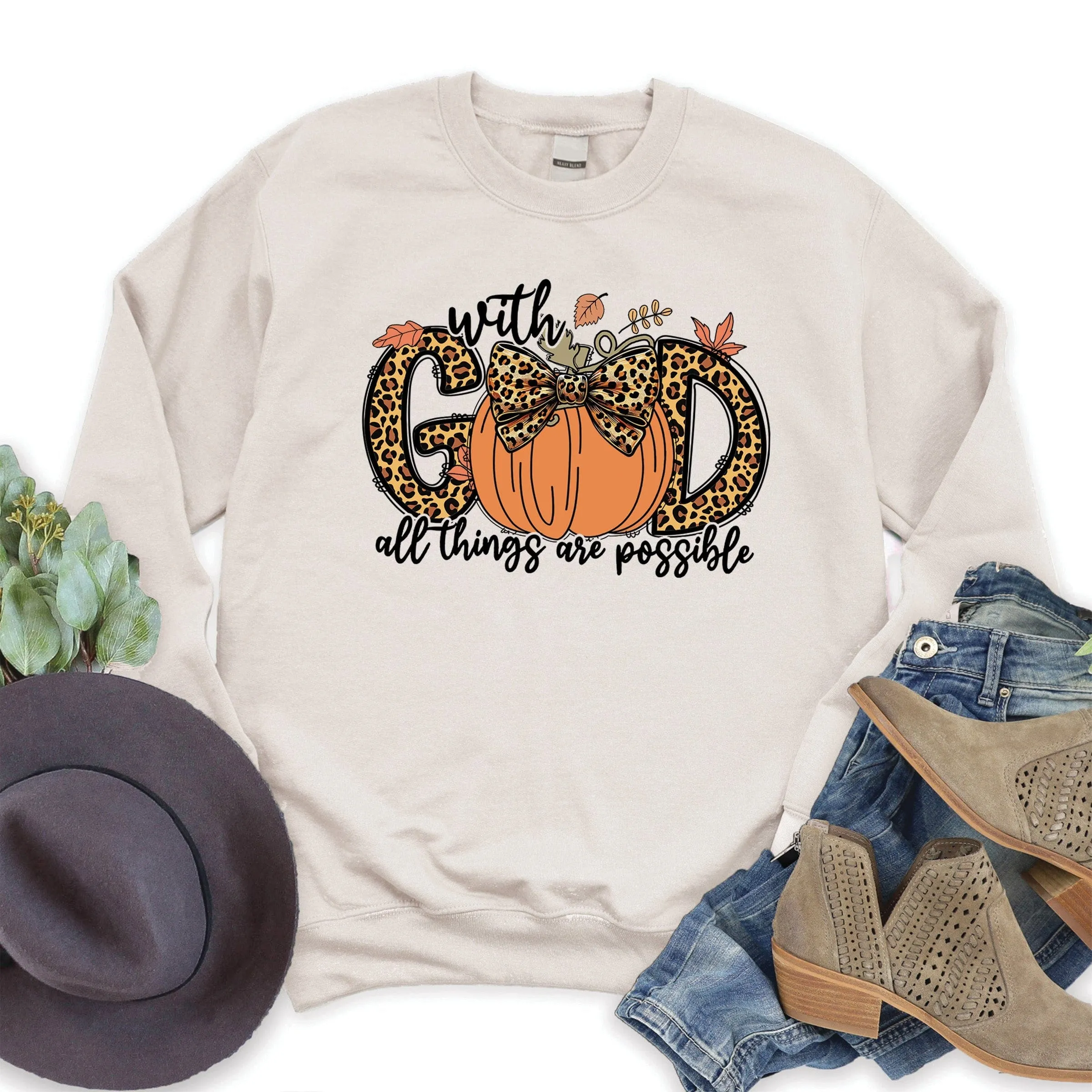 Printed Crewneck Sweatshirts