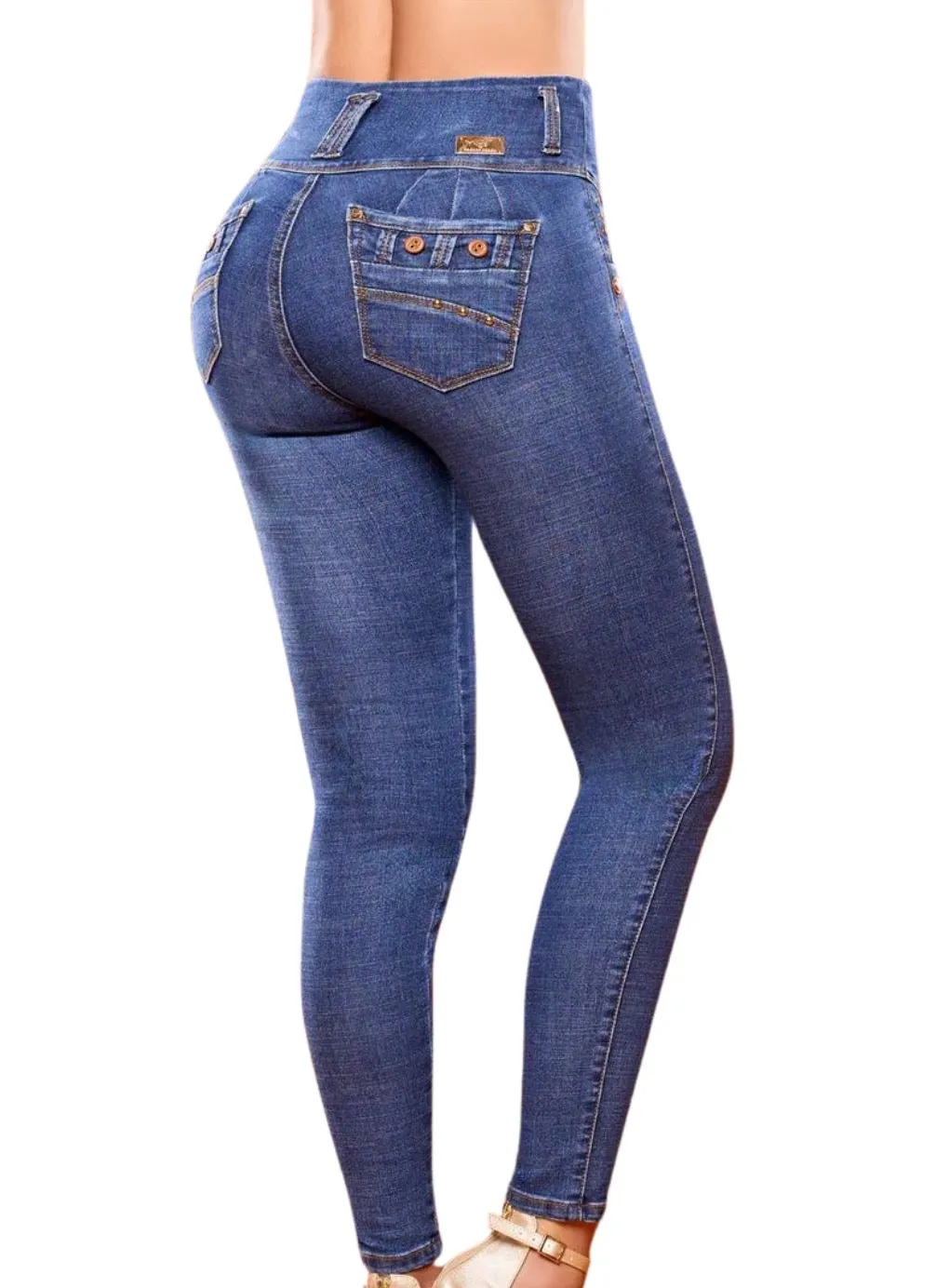 Push Up Classic Denim