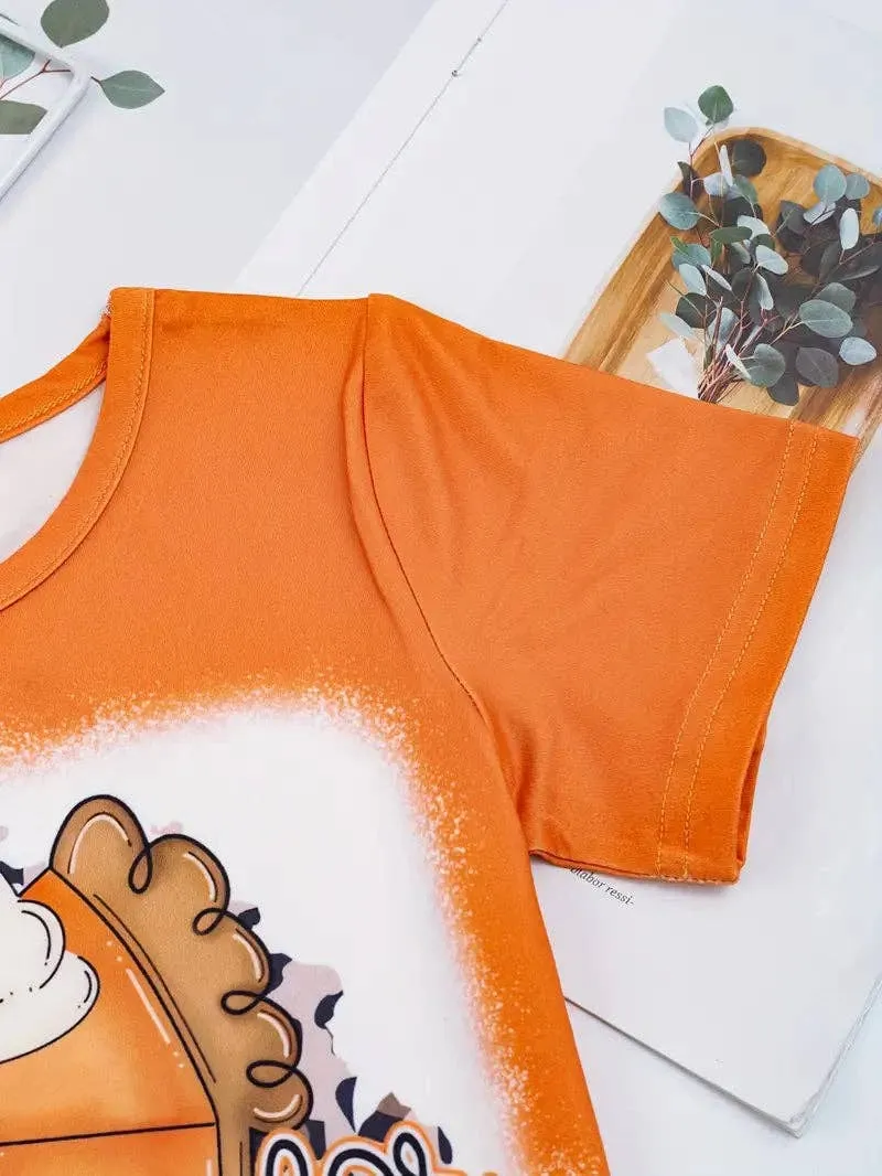Short Sleeve Autumn T-Shirt - Just Here For The Pie