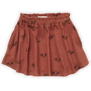 Skirt Badger print