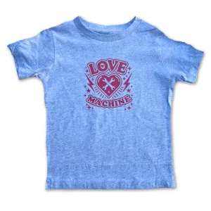 Sol Baby Love Machine Gray Short Sleeve Tee