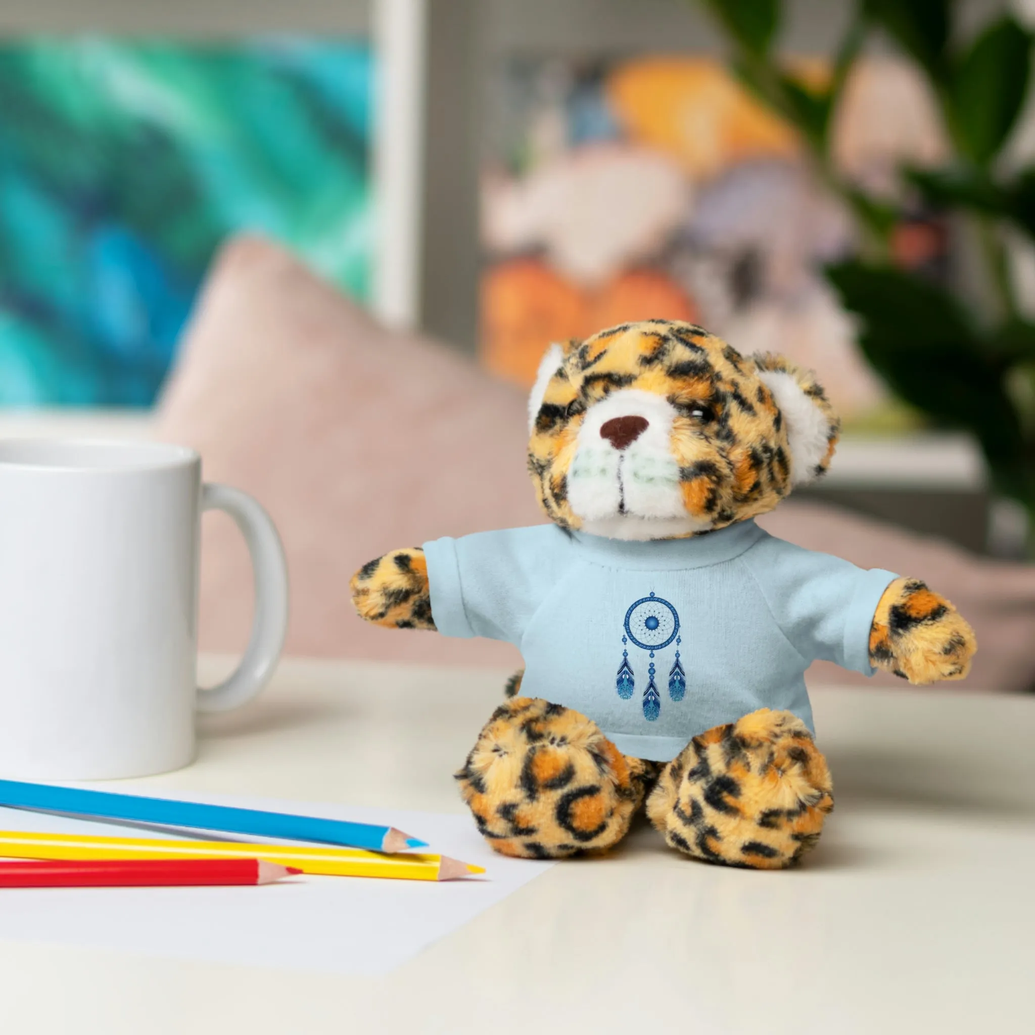 Stuffed Animals with Dream Catcher Tee
