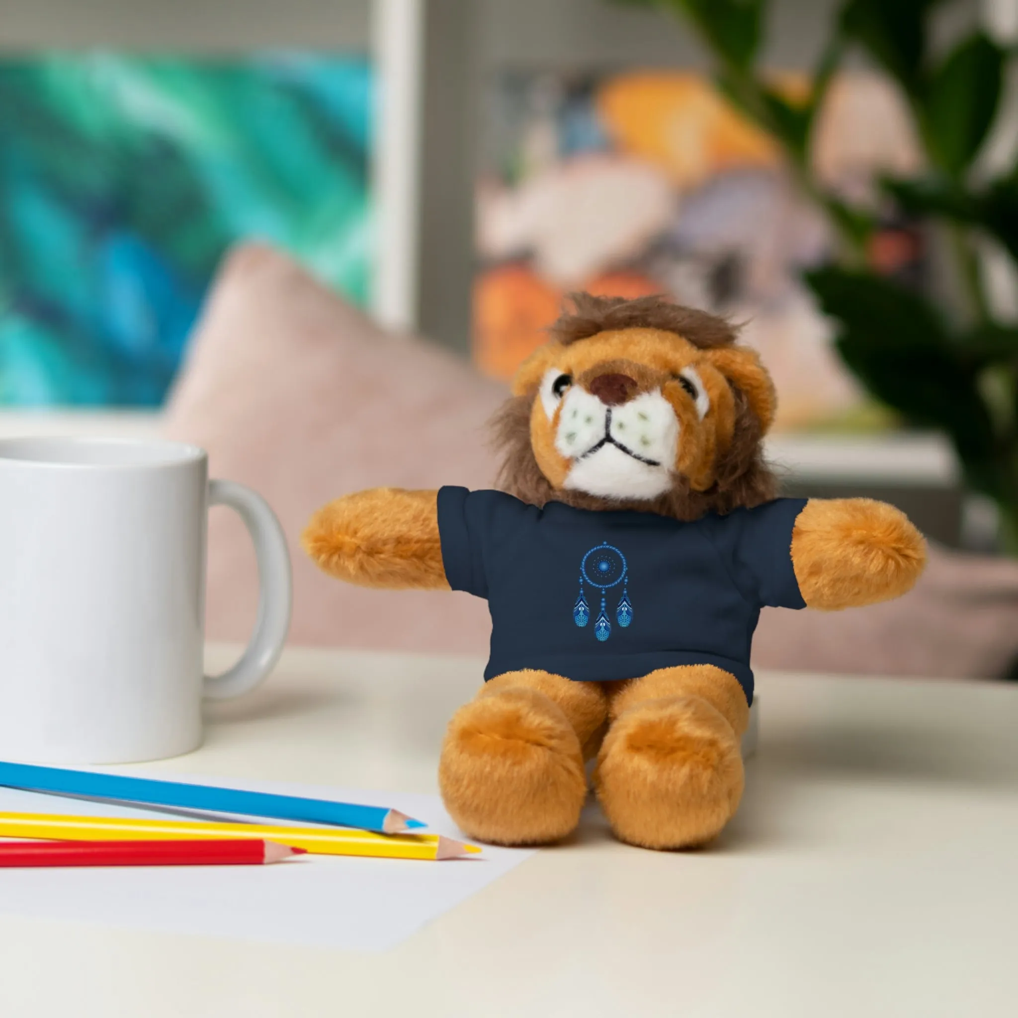 Stuffed Animals with Dream Catcher Tee