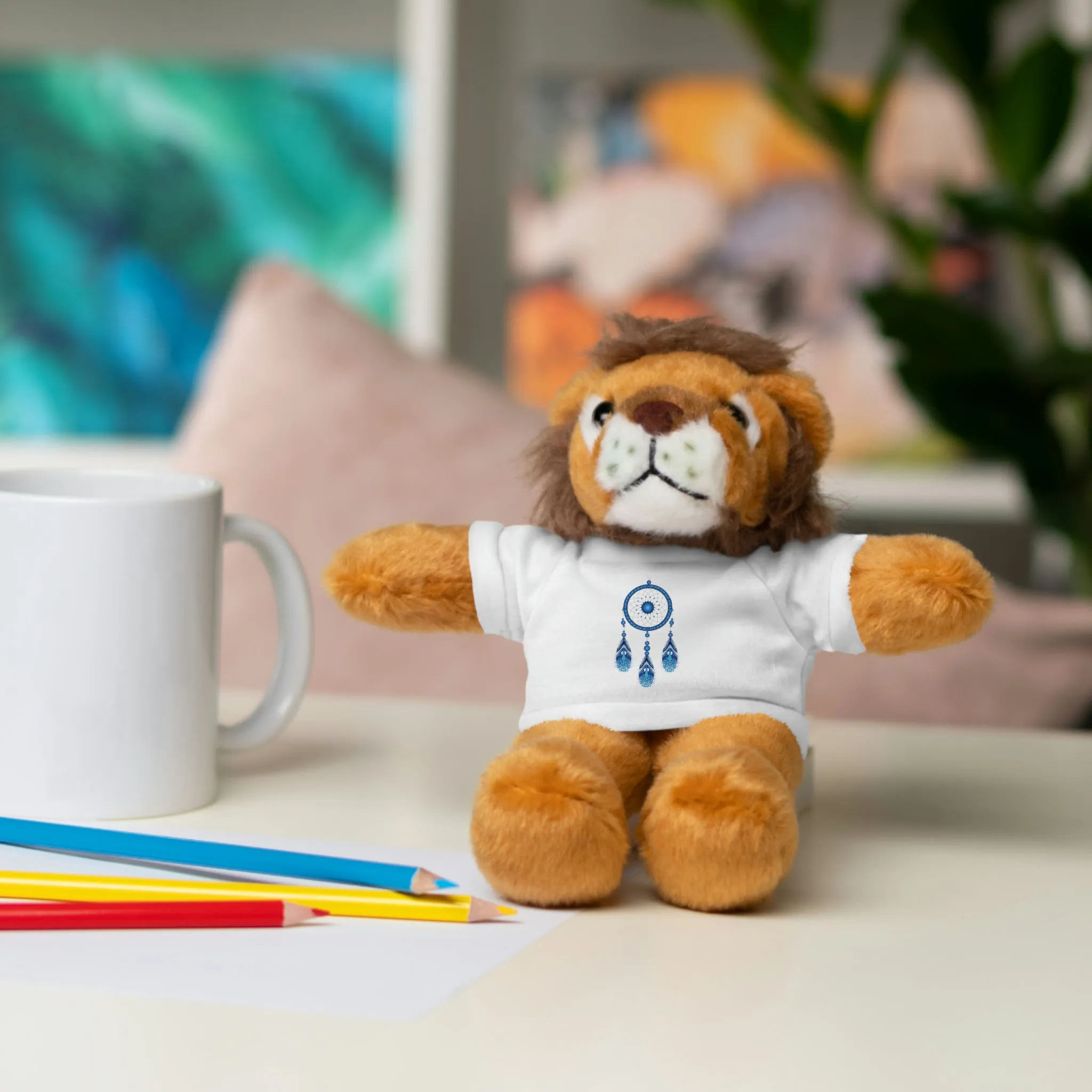 Stuffed Animals with Dream Catcher Tee