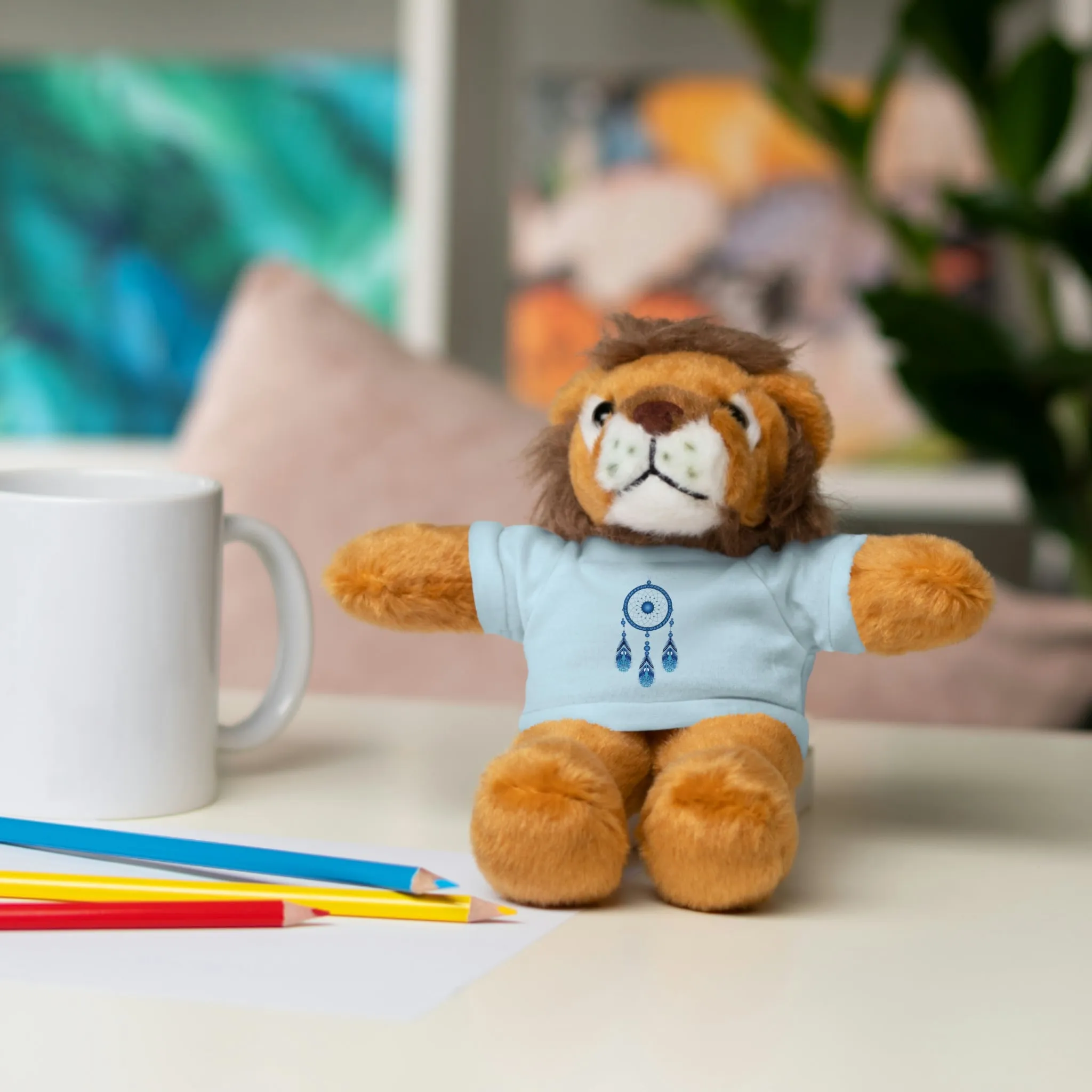 Stuffed Animals with Dream Catcher Tee