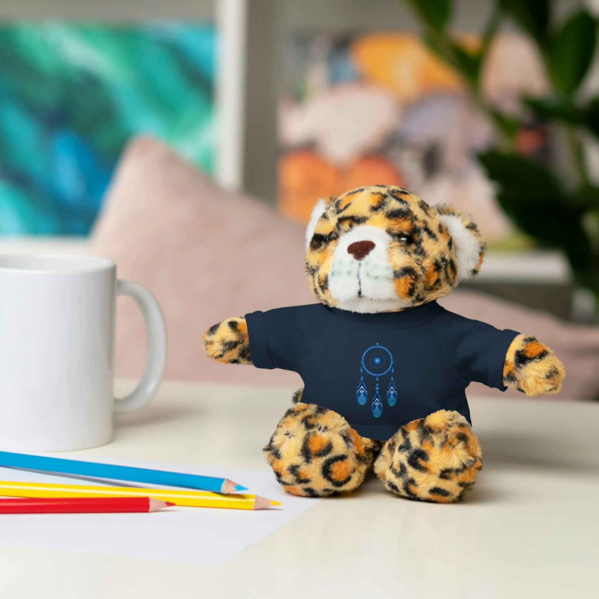 Stuffed Animals with Dream Catcher Tee