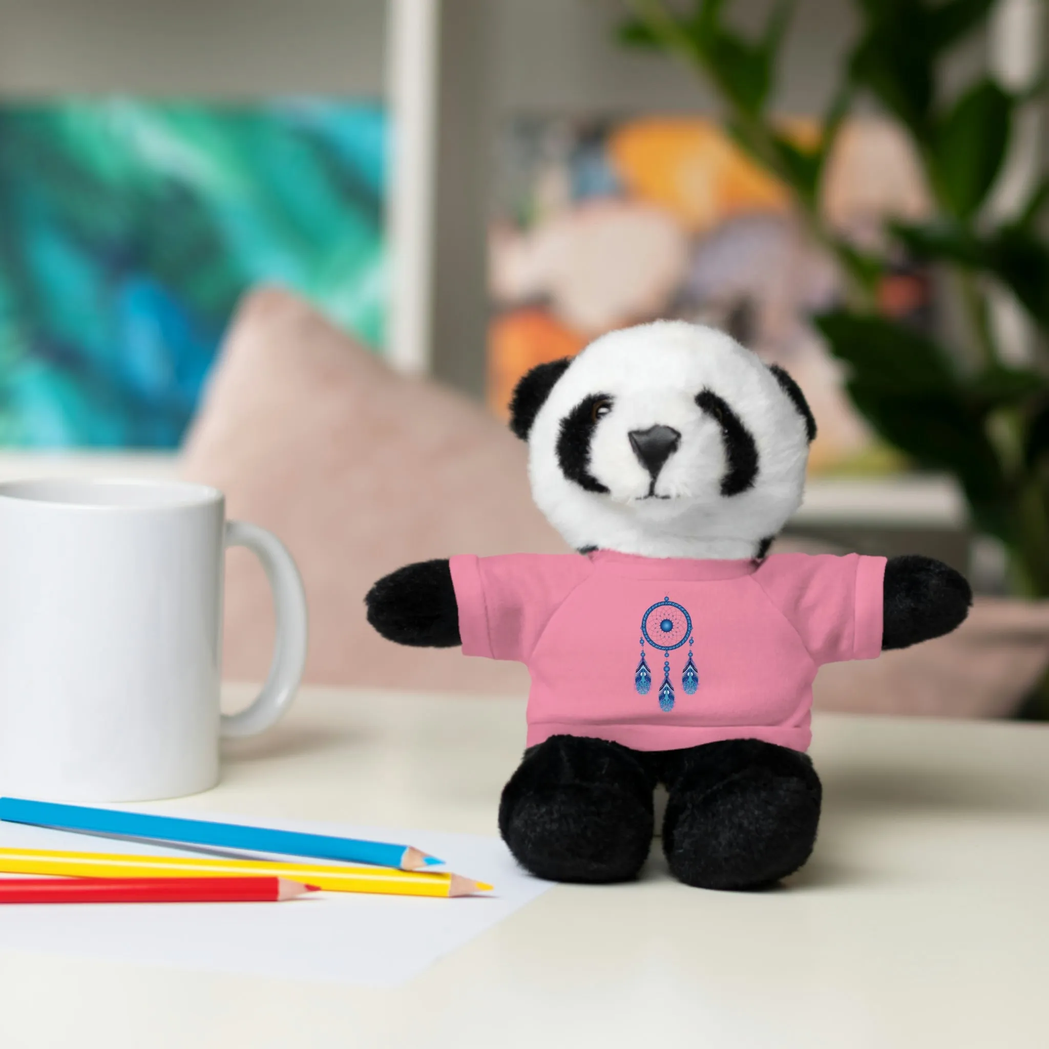 Stuffed Animals with Dream Catcher Tee