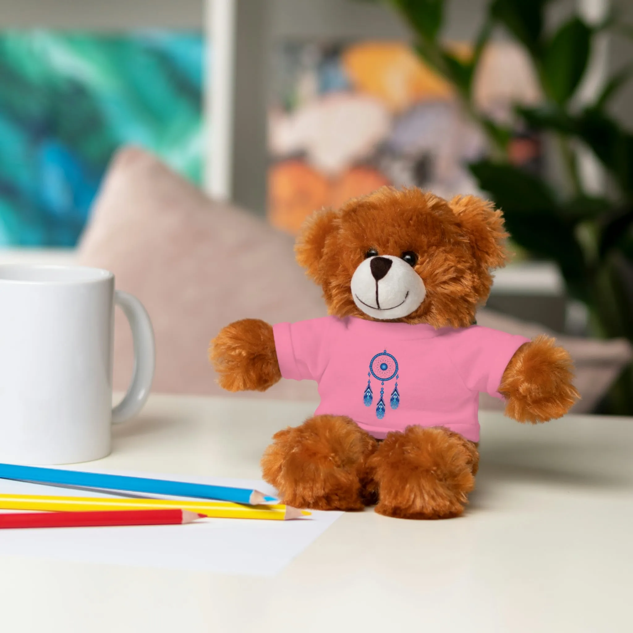 Stuffed Animals with Dream Catcher Tee