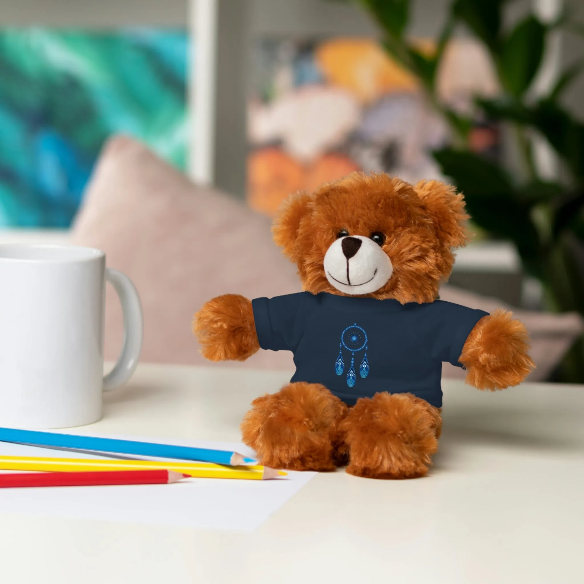 Stuffed Animals with Dream Catcher Tee