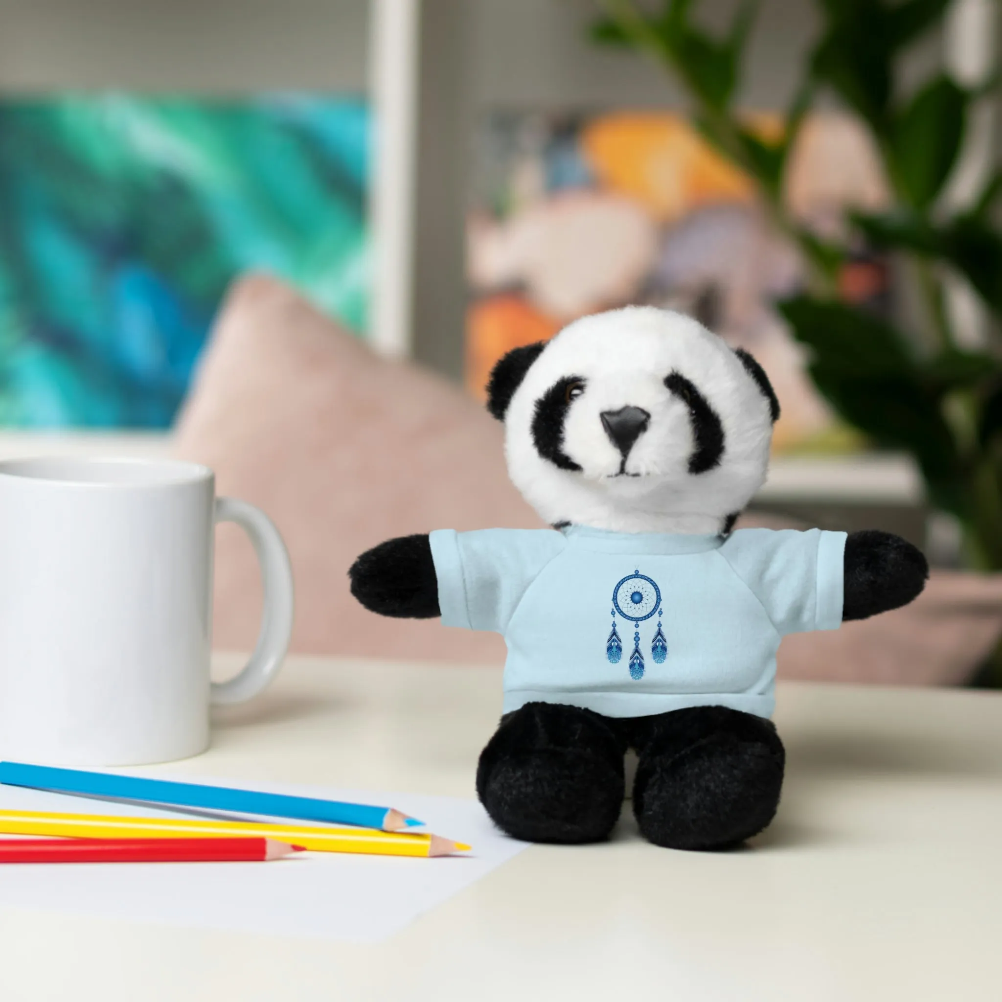 Stuffed Animals with Dream Catcher Tee
