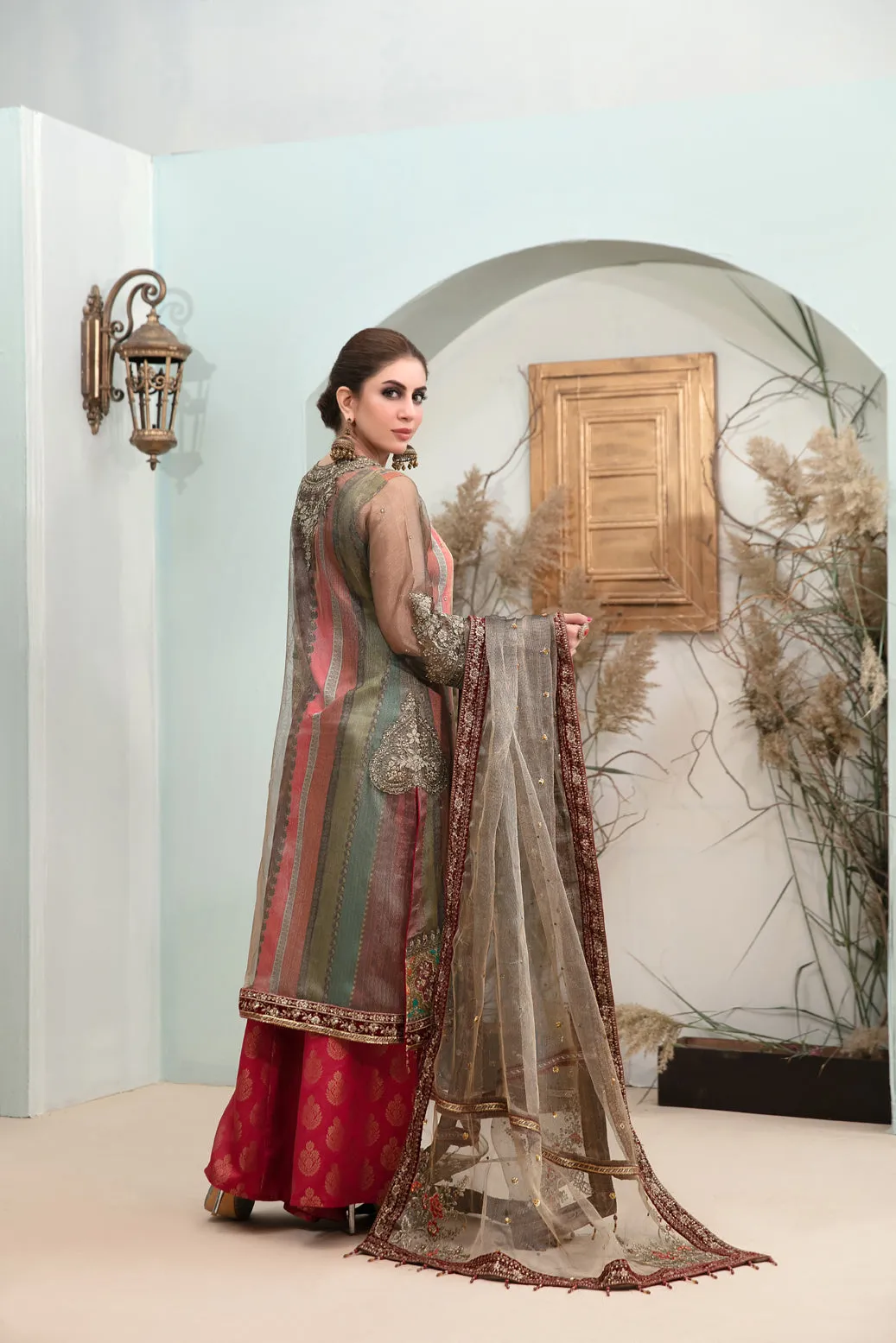 Tiara by Tawakkal Semi Stitched 3 Piece Chiffon Collection'2022-TTC-6978